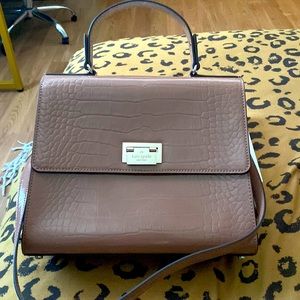 Knightsbridge Doris Sparrow dusty rose Satchel